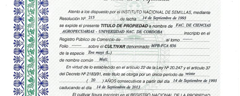 Cultivar-de-Maíz-Zea-mays-L.-MPB-FCA-856